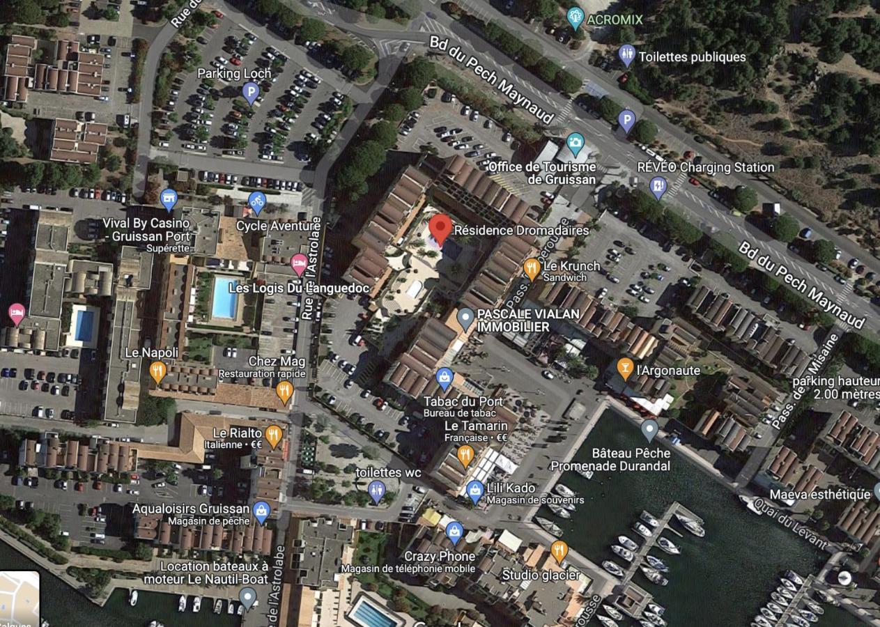 Gruissan-Port-T2-2Chambres-5Pers-43M2-Climatise-Parking-Valerie Ngoại thất bức ảnh